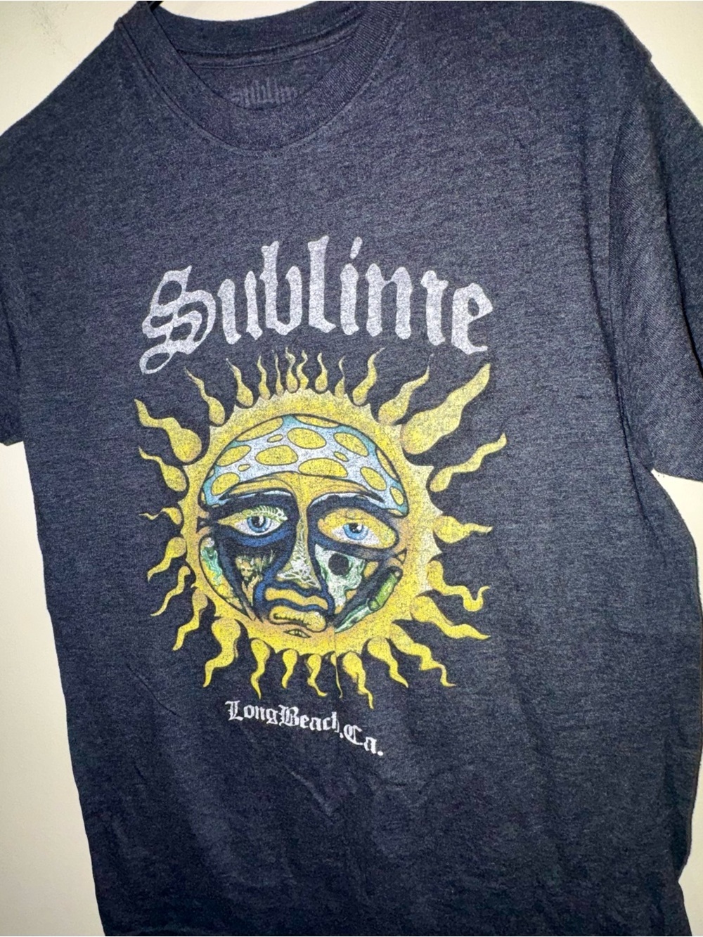 Sublime Graphic Band Tee Dark Heather w/ Yellow Sun 🌞 - Picture 4 of 8